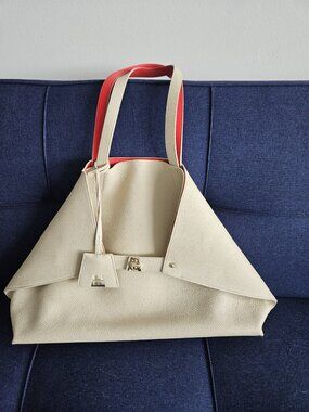 AKRIS Ai Shoulder Tote Bag- Reversible-Rare